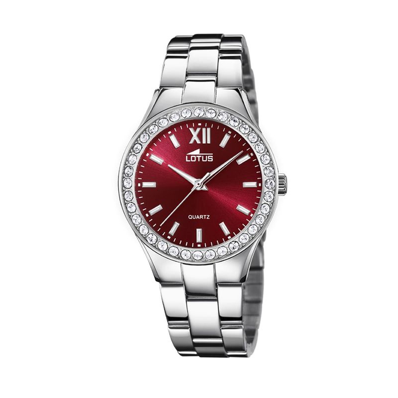 LOTUS - Reloj 18883/6 Lotus Rojo Mujer Bliss.-