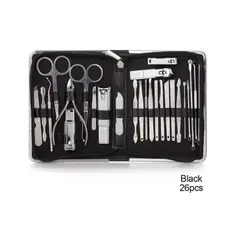 ESHOPANGIE - Set Herramientas Manicure Pedicura Kit Uñas 26 Piezas