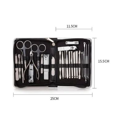 Imagen 2 del producto Set Herramientas Manicure Pedicura Kit Uñas 26 Piezas