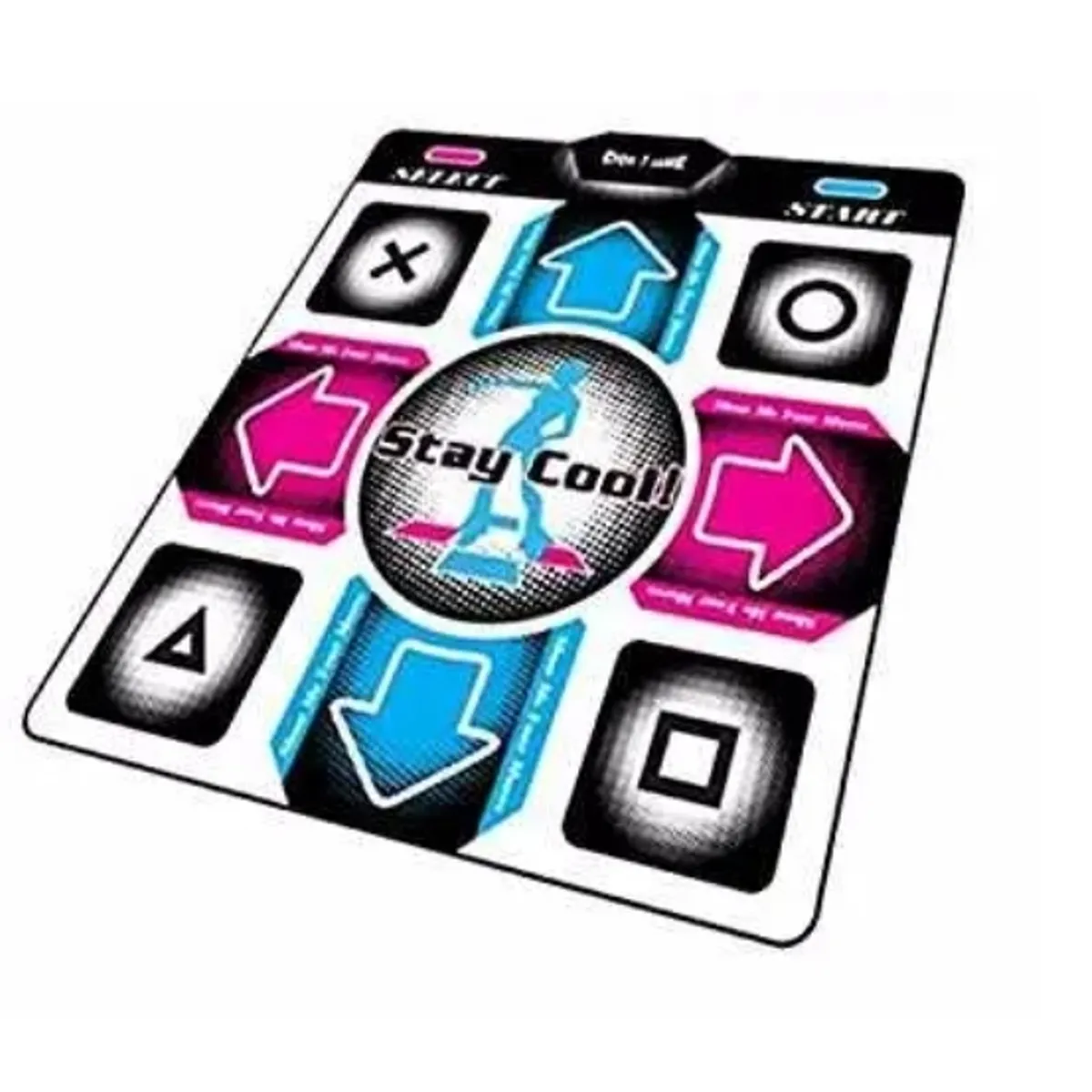 ESHOPANGIE - Alfombra De Baile Xtreme Dance Pad Directo A Tv Rca Y Pc Usb