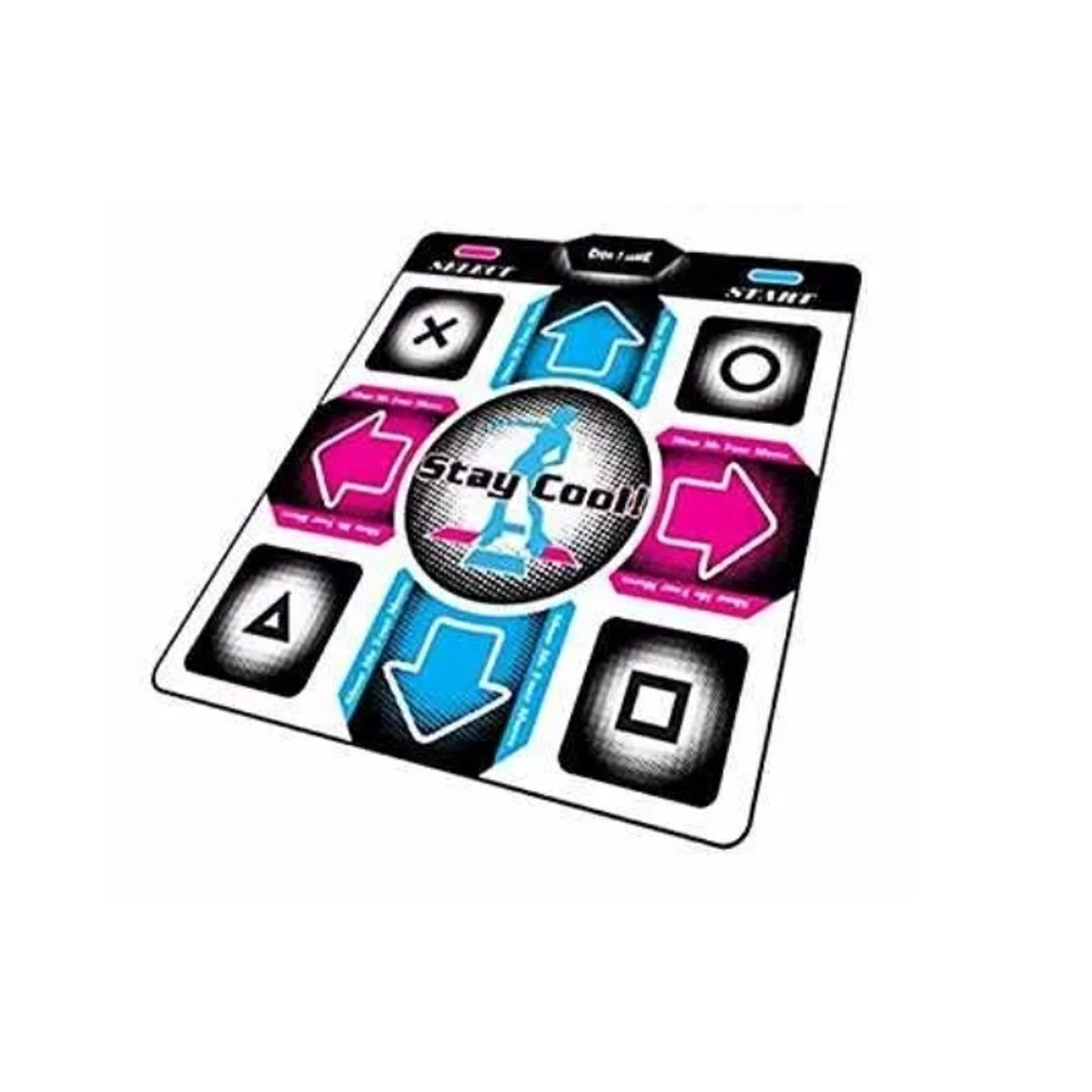 ESHOPANGIE - Alfombra De Baile Xtreme Dance Pad Directo A Tv Rca Y Pc Usb