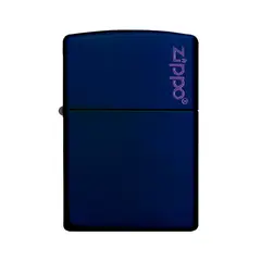 ZIPPO - Encendedor Classic Navy Matte Logo Zp239zl