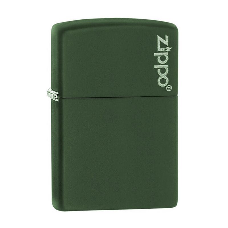 ZIPPO - Encendedor Zippo Classic Green Matte Logo Zp221zl