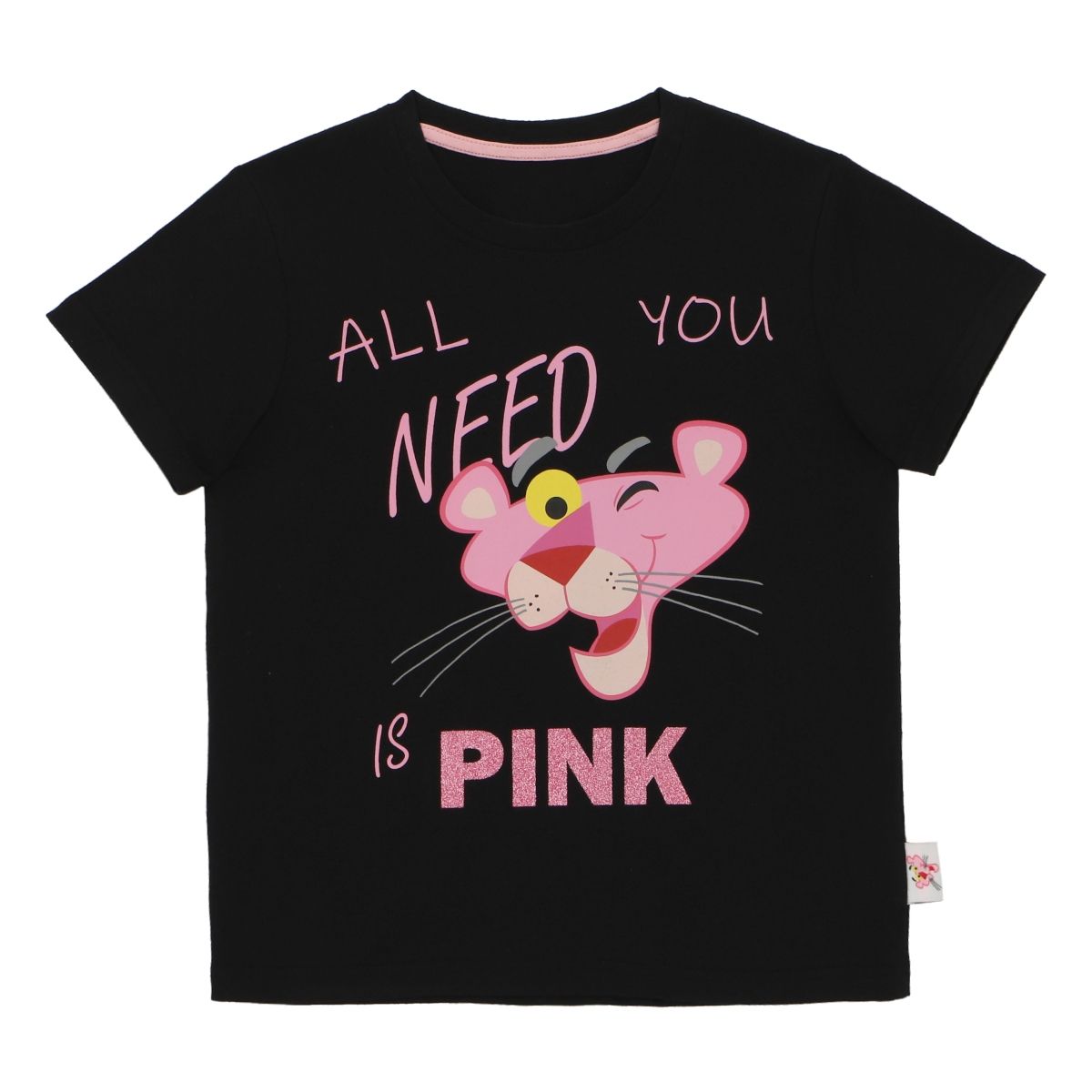 PINK PANTHER - Polera Niña Pink Panther All You Need Is Pink