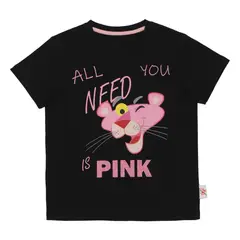PINK PANTHER - Polera Niña All You Need Is Pink
