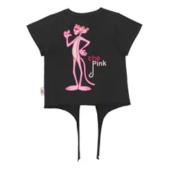 PINK PANTHER - Polera Niña Nudo