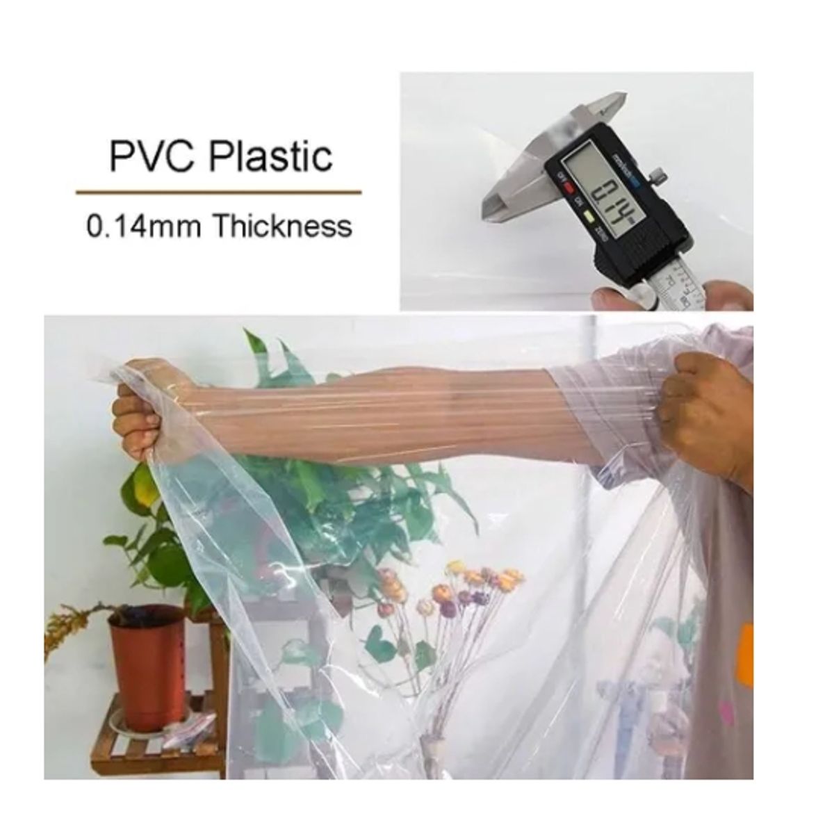 ESHOPANGIE - Lonas Transparentes Resistentes Impermeables 3x4