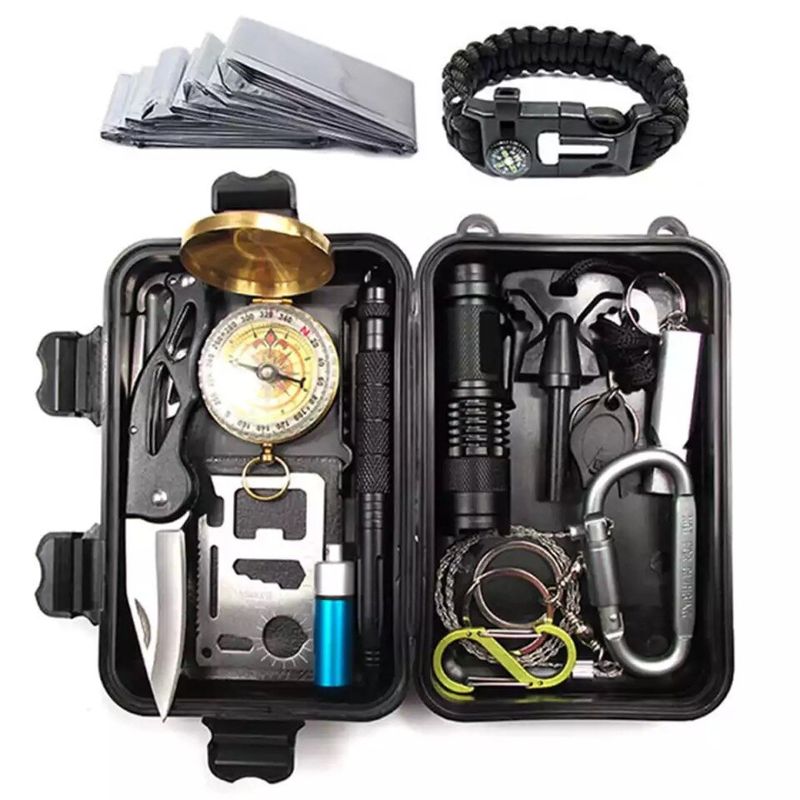 GENERICO - Kit Herramientas De Supervivencia Camping