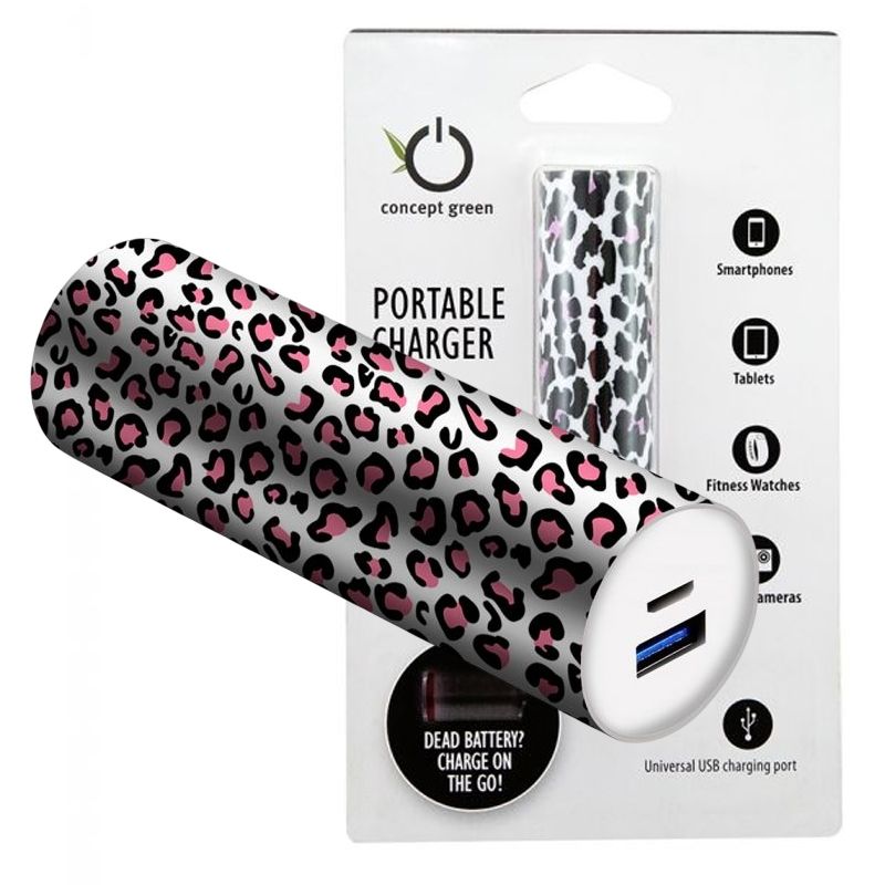 GENERICO - Power Bank Animal Print 2200 MAH GENERICO