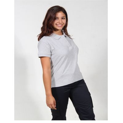 Imagen 2 del producto Polera Pique Mujer Manga Corta Gris
