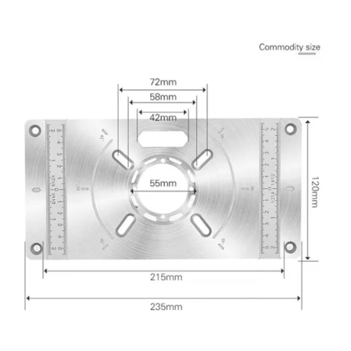 ESHOPANGIE - Placa Carpintería Mesa Router Multifuncional