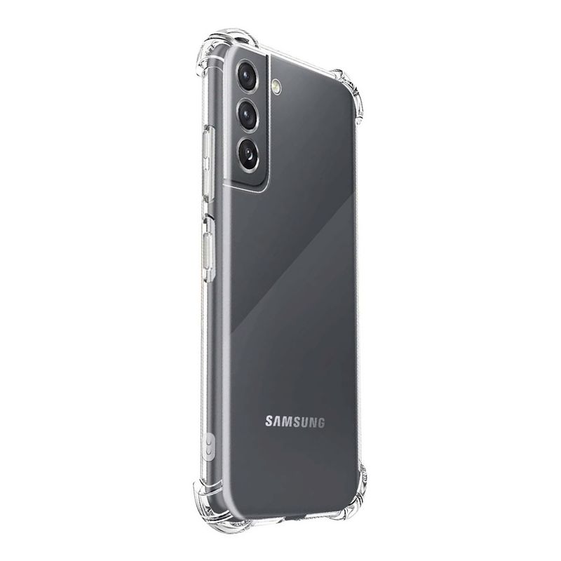 GENERICO - Carcasa Para Samsung S21 Transparente Reforzada