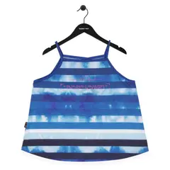 PILLIN - Polera Sin Mangas Algodón Verano Niña Azul