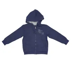 PILLIN - Polerón Cierre Algodón Invierno Niño Azul Marino - Azul Marino