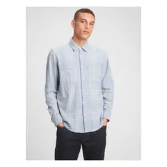 GAP - Camisa Franela Celeste