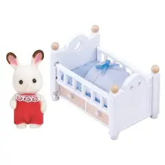 SYLVANIAN FAMILIES - 5017 Set Cuna Conejo Chocolate
