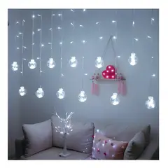 GENERICO - Cortina De Luces Led Cascada Luces Guirnalda Bambalina 3m