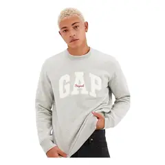 GAP - Poleron Logo Cuello Redondo Gris