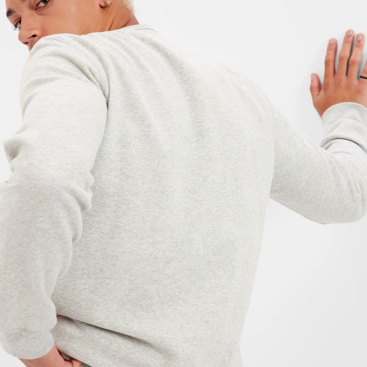 GAP - Poleron Logo Cuello Redondo Gris GAP