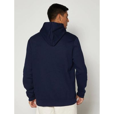 Imagen 2 del producto Poleron Logo Sin Cierre Marino Azul