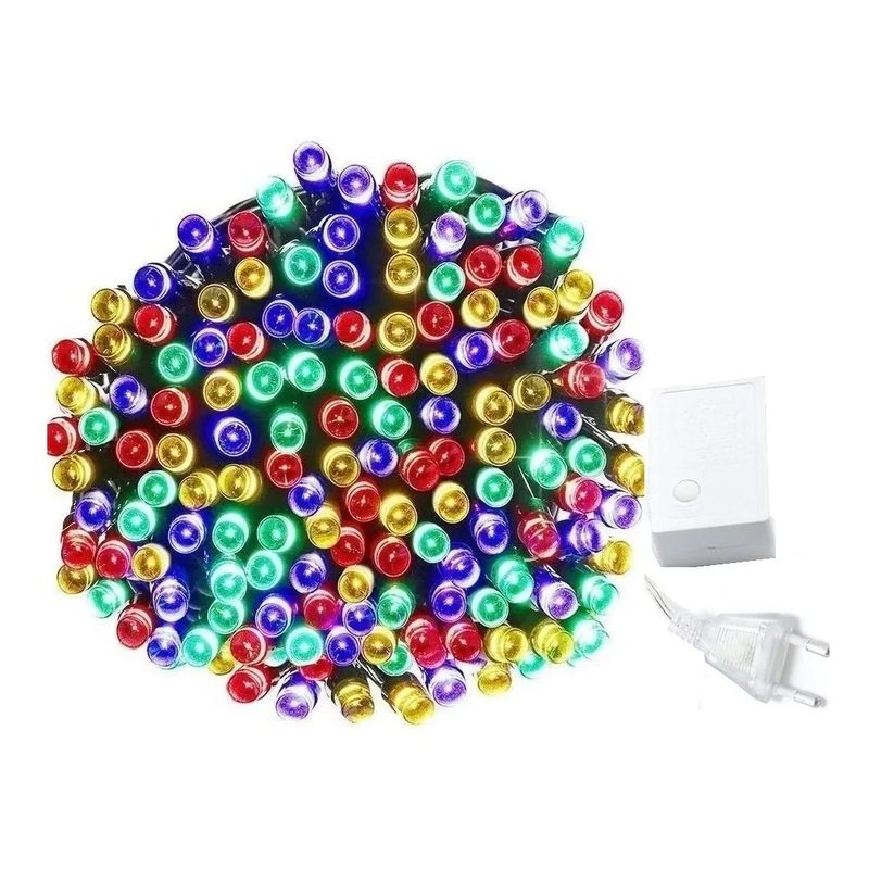 GENERICO - Guirnalda Luces Exterior Cascada Luces Led Luz Navidad 4m