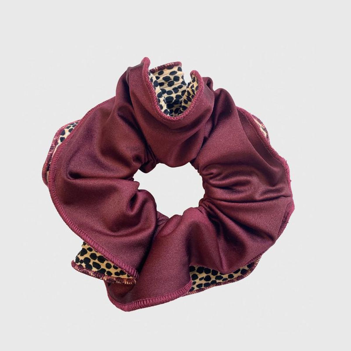 MARIA PASKARO - Scrunchie Tulipan M Chita Cherry Maria Paskaro - Burdeos