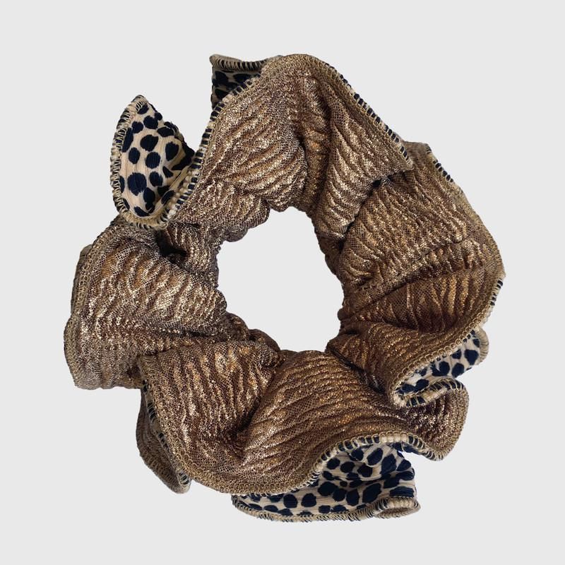 MARIA PASKARO - Scrunchie Tulipan M Chita Dorado Maria Paskaro - Dorado