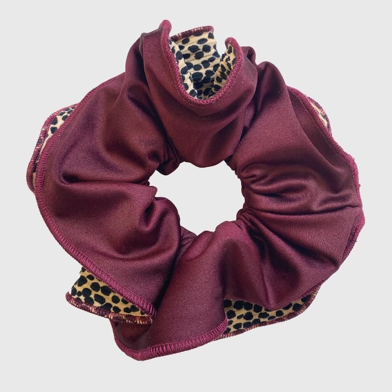 MARIA PASKARO - Scrunchie Tulipan L Chita Cherry Maria Paskaro - Burdeos