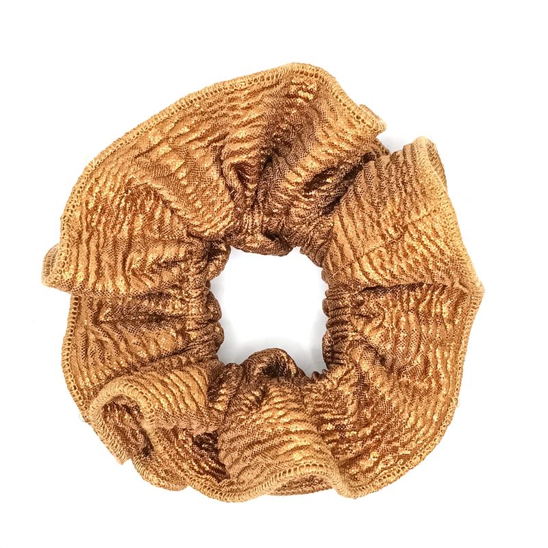 MARIA PASKARO - Scrunchie Camelia M Cobre Maria Paskaro - Cobre