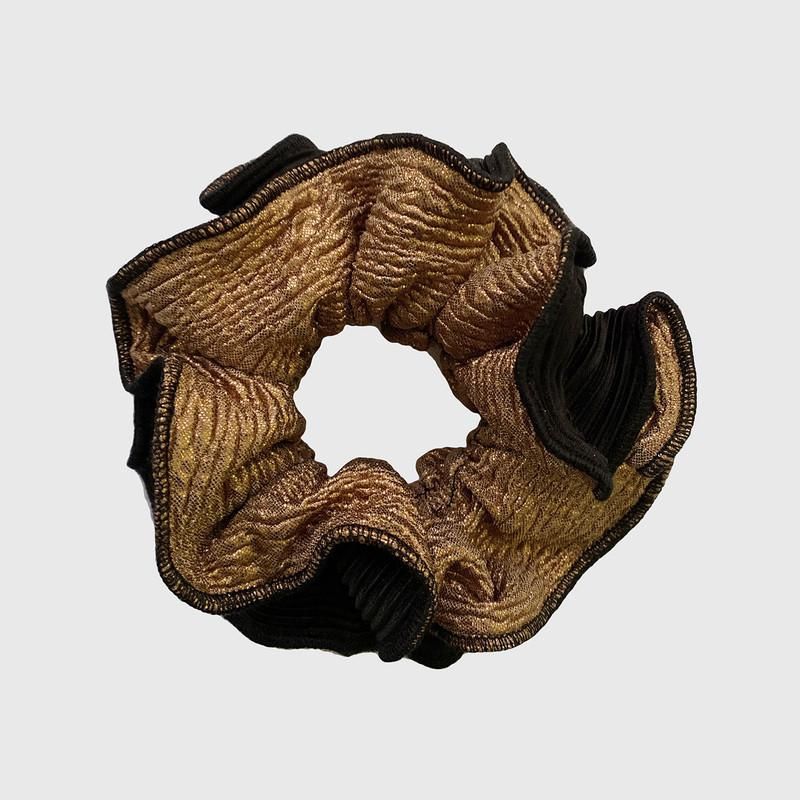 MARIA PASKARO - Scrunchie Tulipan M Duo Dorado Maria Paskaro