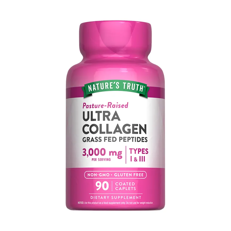 NATURE'S TRUTH - Colageno Hidrolizado Tipo I & III con Vitamina C 90 Comp. NATURE'S TRUTH