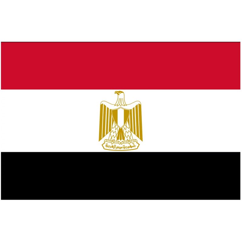 GENERICO - Bandera de Egipto de 150cm x 90cm