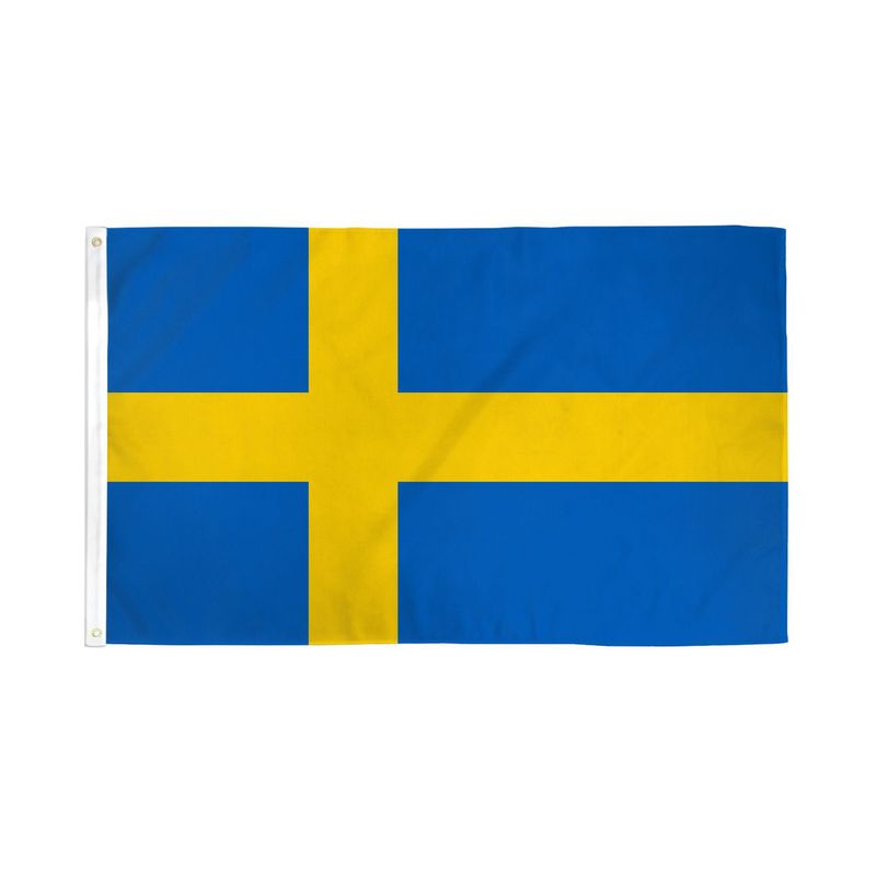 GENERICO - Bandera de Suecia de 150cm x 90cm