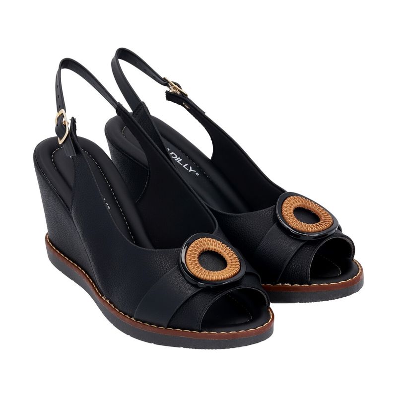 PICCADILLY - Sandalia Alicia Nude/Negro Piccadilly
