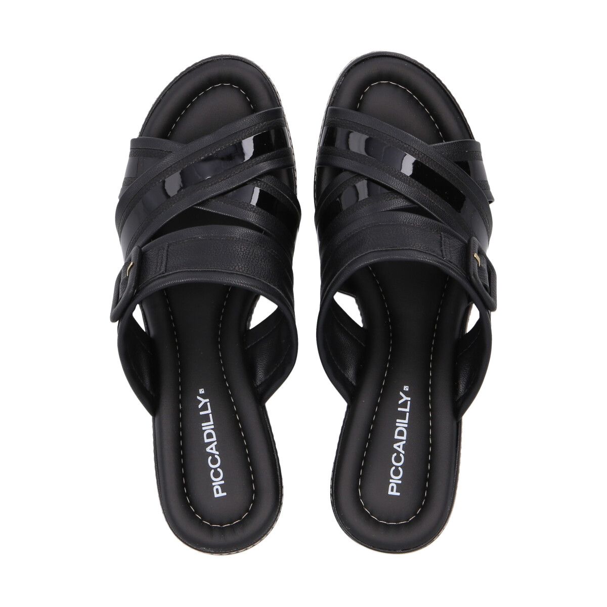 PICCADILLY - Sandalia Mujer Negro Jose Piccadilly