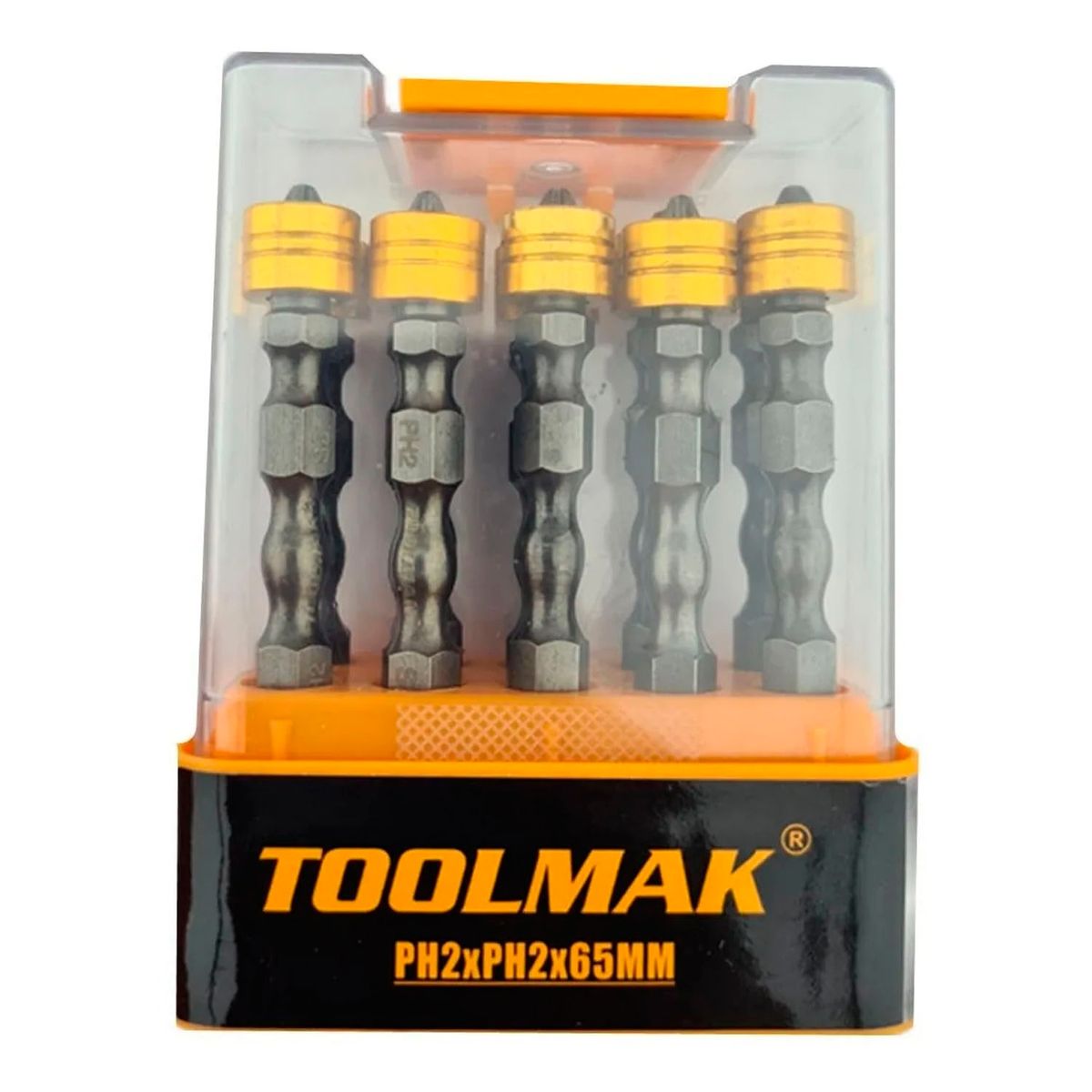 GENERICO - Juego Punta Phillips Aleación Doble S2ph2 10pc Magnetico Tmk