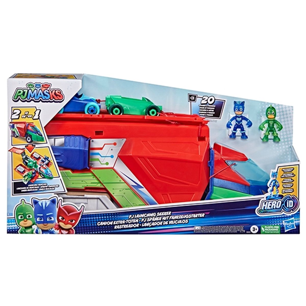 HASBRO - Pj Masks Buscador De Heroes - Camion Rastreador