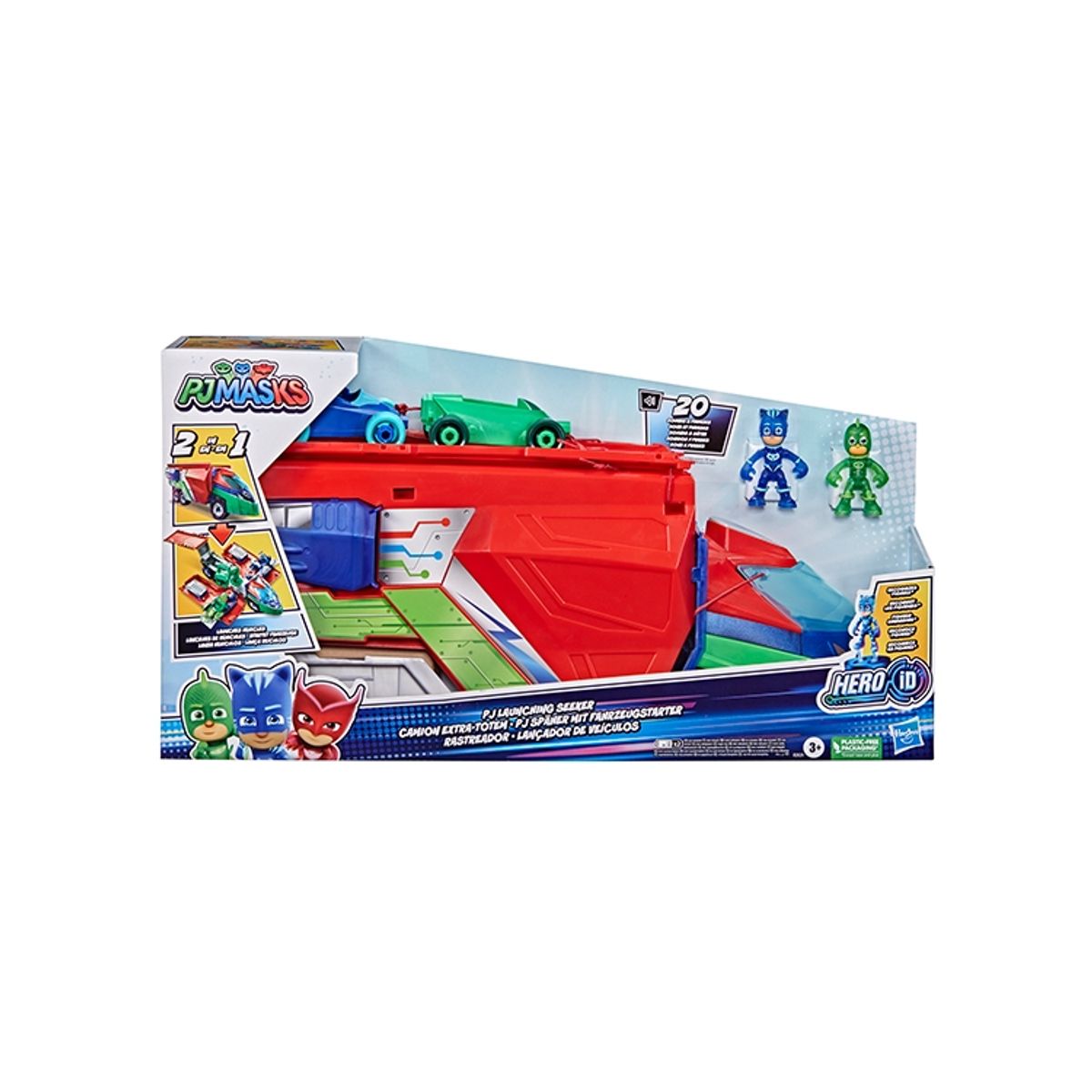 HASBRO - Pj Masks Buscador De Heroes - Camion Rastreador