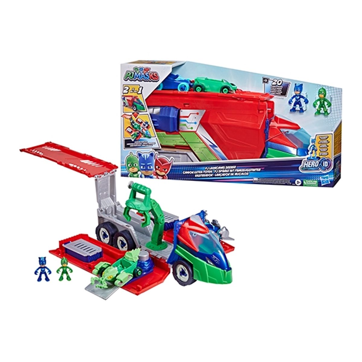 HASBRO - Pj Masks Buscador De Heroes - Camion Rastreador