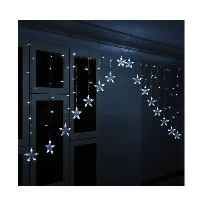 GENERICO - Cortina De Luces Piramide Cascada Luces Guirnalda Navidad