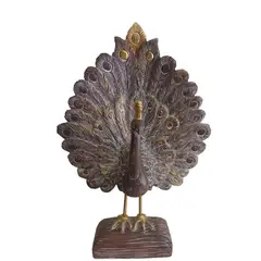 KADAR - FIGURA POLIRESINA PAVO REAL