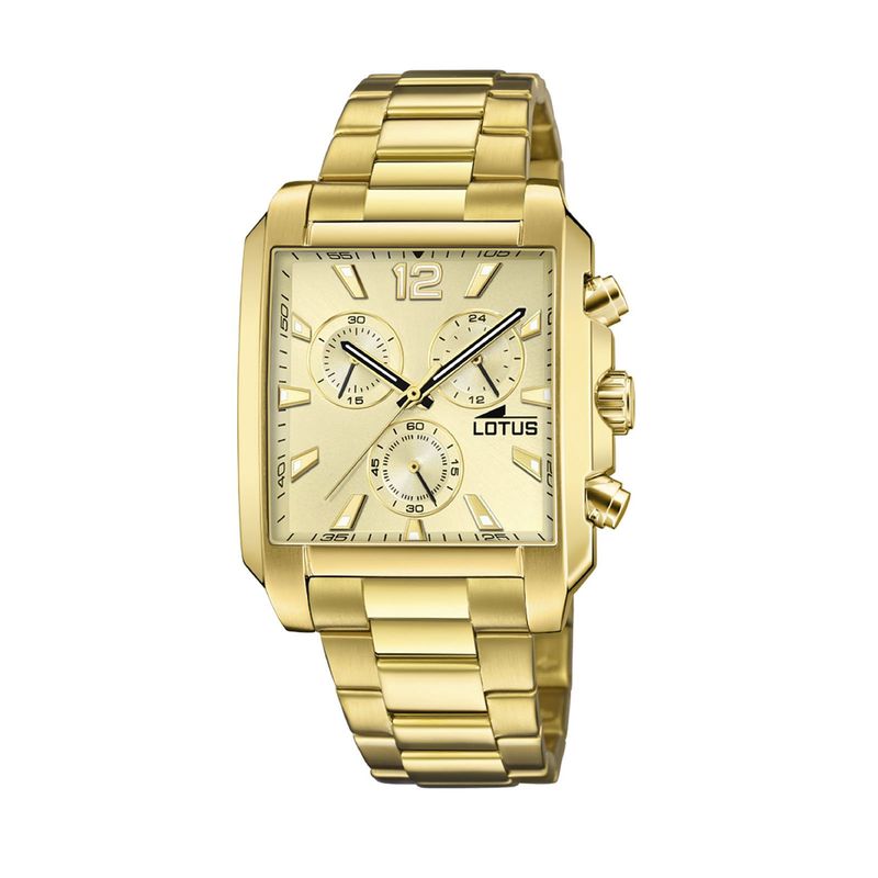 LOTUS - Reloj 18853/5 Lotus Dorado Mujer Chrono.-