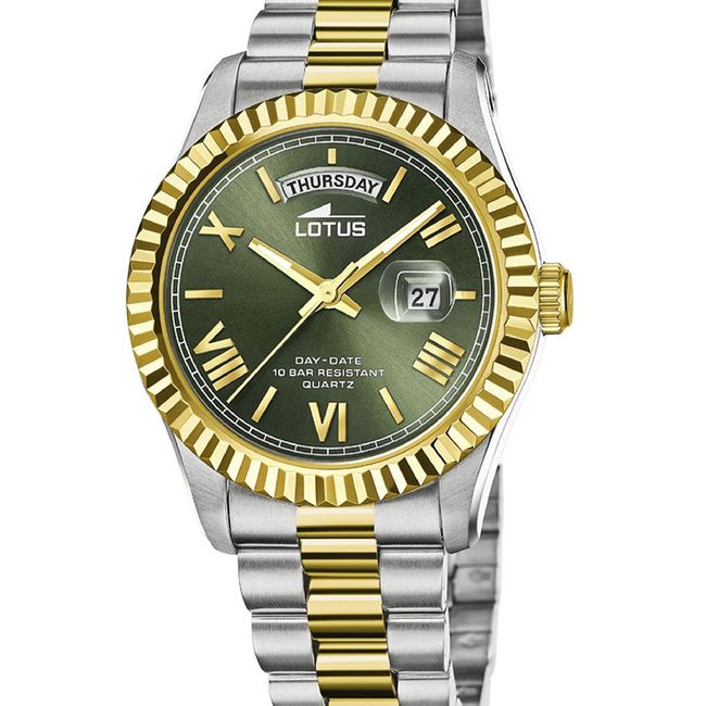 LOTUS - Reloj 18855/3 Lotus Verde Hombre The Ambassadors Collection