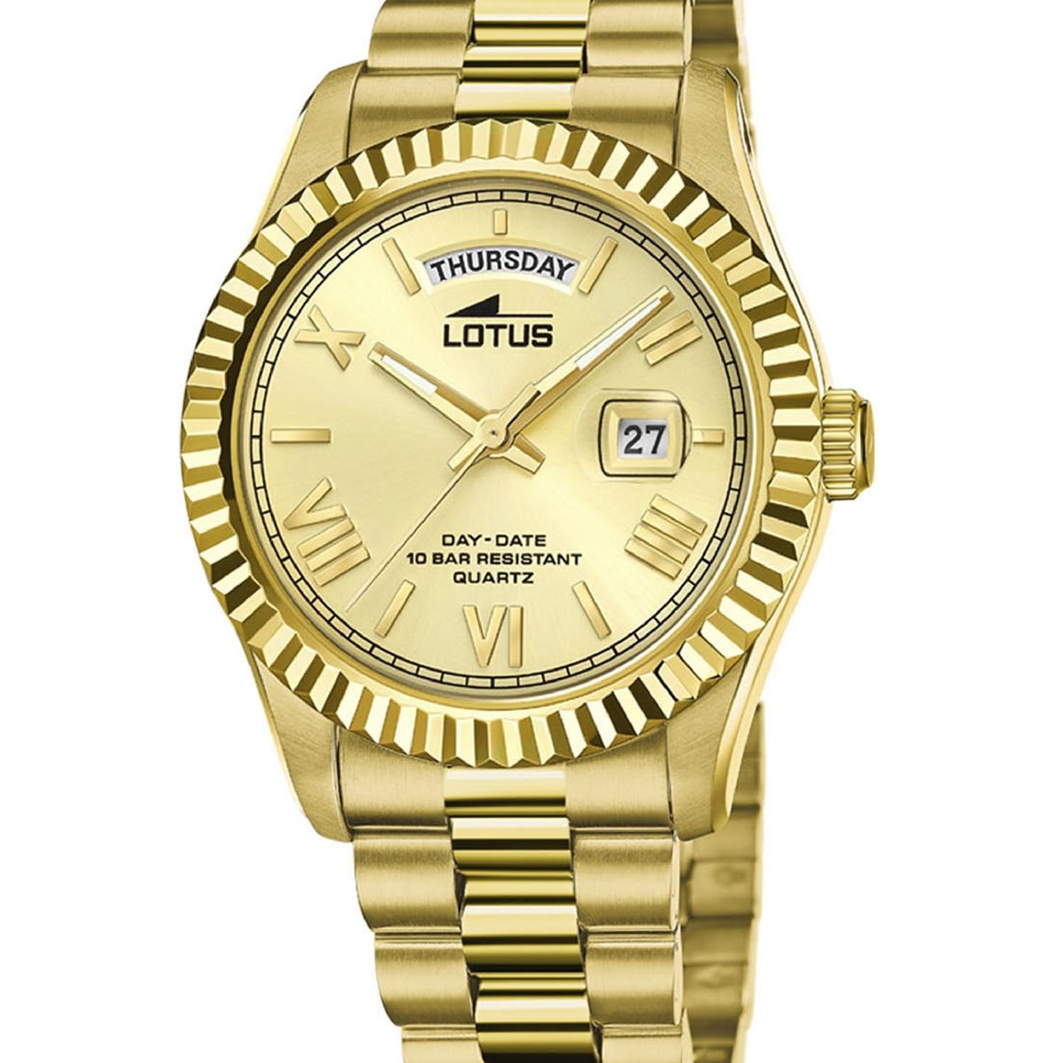 LOTUS - Reloj 18857/1 Lotus Dorado Hombre The Ambassadors Collection