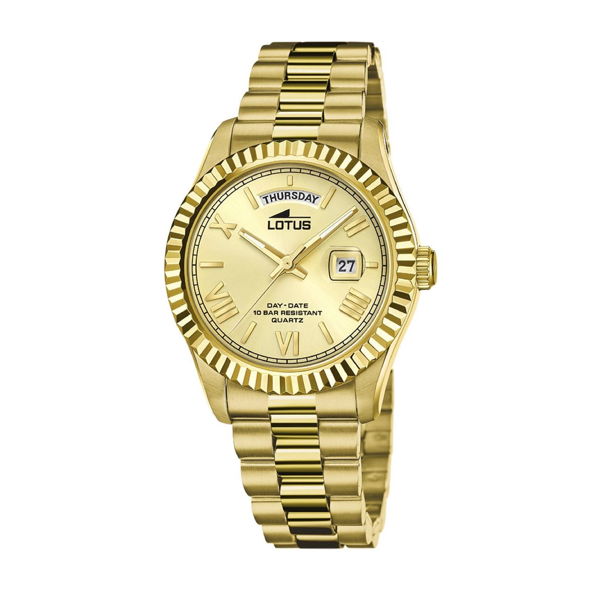 LOTUS - Reloj 18857/1 Lotus Dorado Hombre The Ambassadors Collection