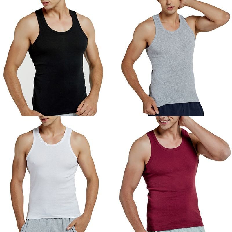 EVERSO - pack 3 musclosa de Hombre Bambu