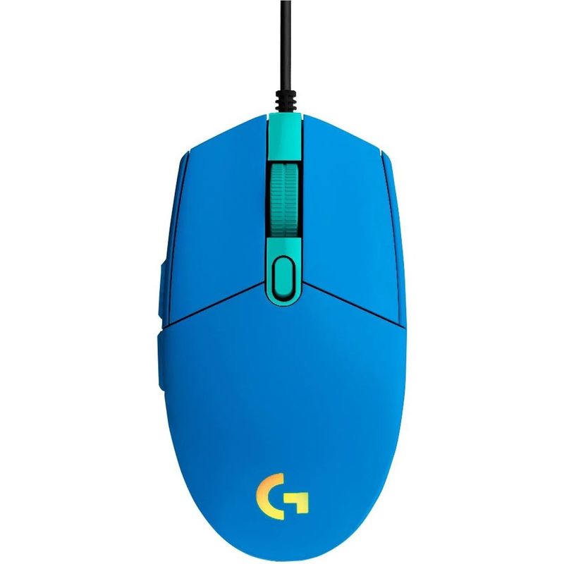 LOGITECH - Mouse Gamer G203 RGB Lightsync USB Azul