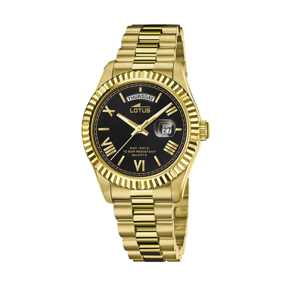 LOTUS - Reloj 18857/4 Lotus Negro Hombre The Ambassadors Collection