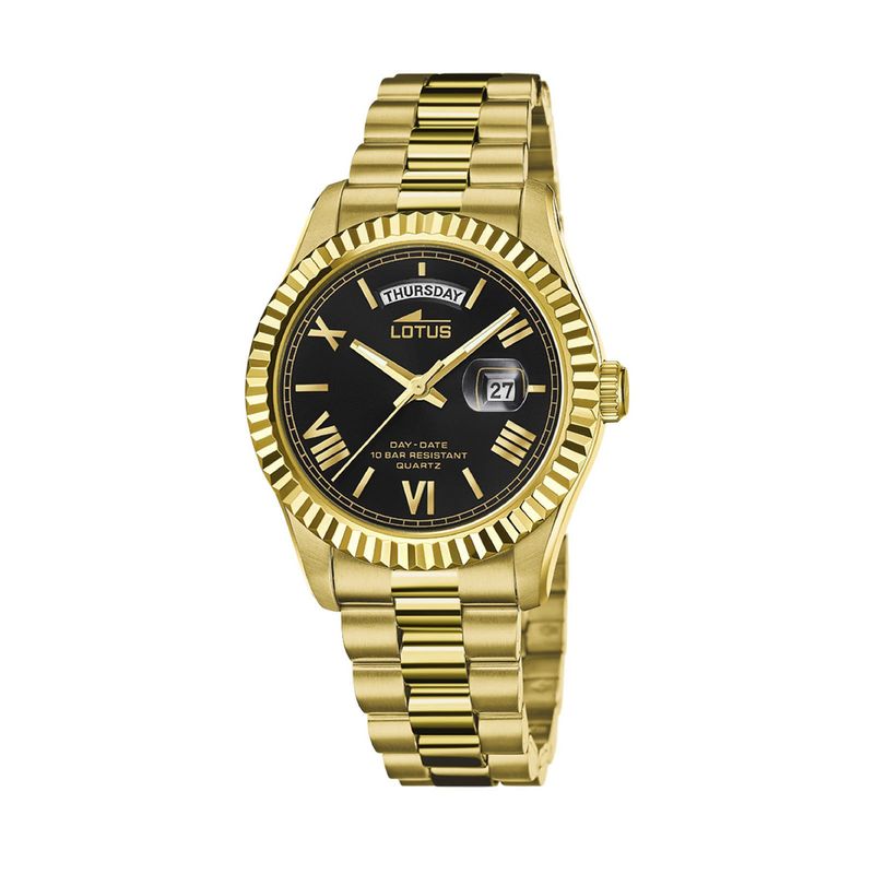 LOTUS - Reloj 18857/4 Lotus Negro Hombre The Ambassadors Collection