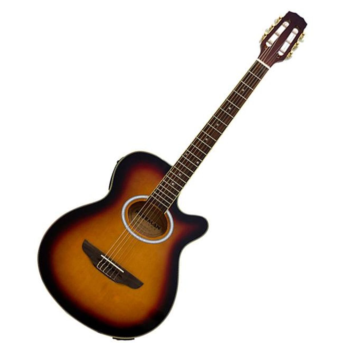 FREEMAN - Guitarra eléctroacústica Freeman FRA95NCET - Sunburst
